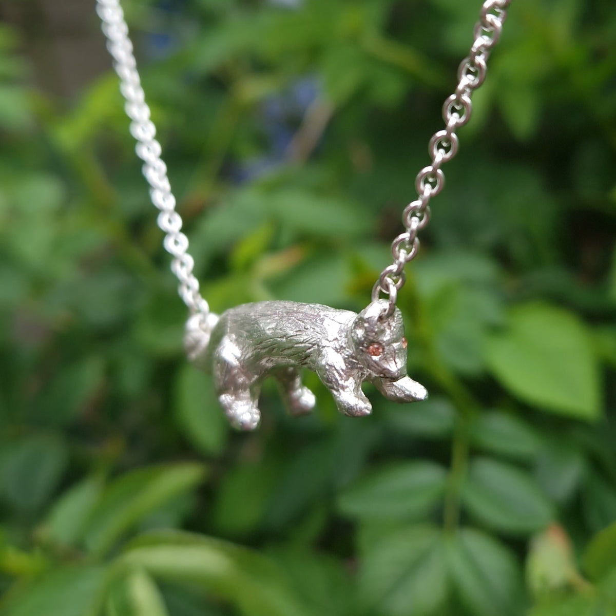 Tree Dog     (Orange Sapphires)